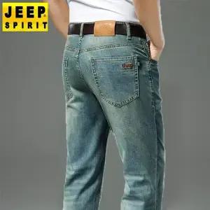 지프 스피릿 남성 봄 여름 스판 얇고 편안한 캐주얼 청바지 3005