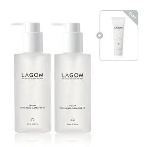 [라곰](강남점)마이크로 포어 클렌징 오일 200mL 듀오 세트 (+마이크로 폼 클렌저 30mL 증정)