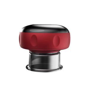 전기 온열 괄사 진공 바디 뜸질기 마사지 선물 지압 블루 진공음압