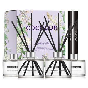 코코도르 퍼퓸 실내 방향 고급 디퓨저 다크바닐라샌달우드 200ml 4개