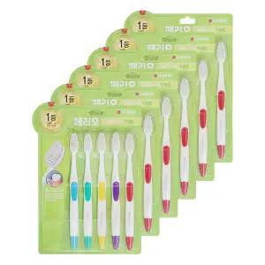 엘지 페리오 오리지날 칫솔 부드러운모 미세모 5입 6개 양치