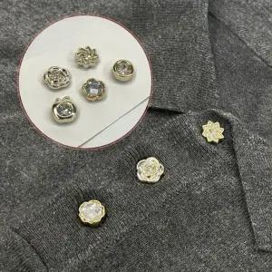 매너브로치 큐빅 브로치 매너 세트 단추 믹스 5종 자-WFGTG6P