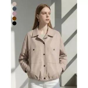 [하프클럽/]프리미엄 베지터블 천연 양가죽100 램스킨자켓 (55~88)