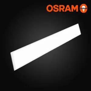 오스람 LED 엣지등 평판 조명 LED방등 거실등 1285x180 40W 무타공 전등교체 KS인증