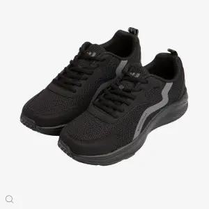 월드컵 밀로 남성용 경량 아웃도어 조깅 운동화_BK