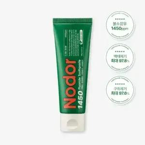 [본사공식몰] 노도르 1450 고불소 박하 치약 1개