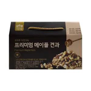 오하루 자연가득 프리미엄 메이플 견과 21g 24개입 x 1박스