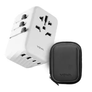 보바 70W 5포트 해외 여행용 멀티 어댑터+파우치 세트 VA-206