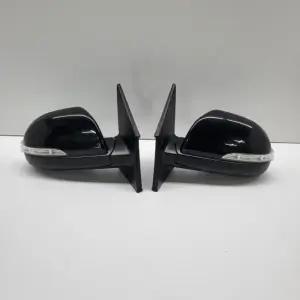코란도C 후기형 10핀 검정색 사이드미러 중고전동미러