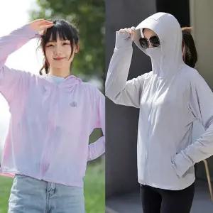 남녀공용 기능성 바람막이 초경량 UV차단 집업 점퍼