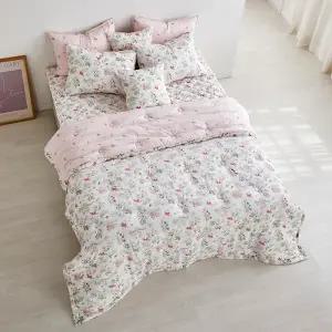 [롯데백화점]닥스 모달 앨핀 핑크[10] 퀼트이불 싱글