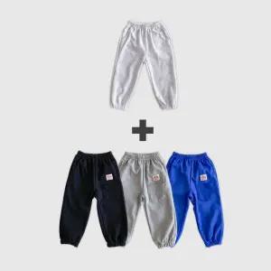 [아도르베베 ] (2pack세트) 아동 주니어 크라운 원팩 팬츠세트