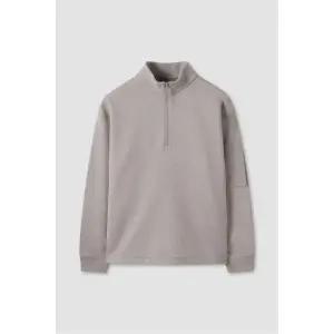 [코오롱스포츠] 25SS 남성 하프집업 맨투맨 (SET-UP) TLTBS25401DBE