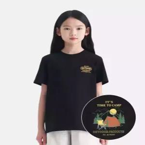 [아웃도어 프로덕츠 키즈][온라인전용] 백그래픽 반팔티셔츠 (블랙) OD262ISS93_BLK