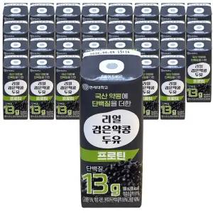 연세두유 리얼검은약콩 두유 프로틴 190ml, 32개