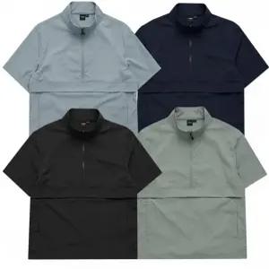 등산 스판 반팔점퍼 반팔 아노락 자켓 AN130 바람막이 윈드점퍼 아노락점퍼