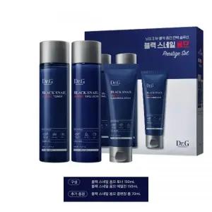 닥터지 블랙스네일 옴므 프레스티지 3종 세트 (토너150ml+에멀전150ml+클렌징폼70ml)