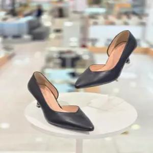 [미셸by탠디] 미셸by 탠디 여성신발 8cm 인사이드오픈 V라인 기본민자펌프스구두 125018MA-9