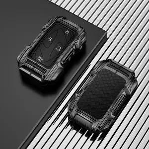 현대 코나 EV 그랜저 GN7 아이오닉 6 2024 리모컨 키 보호 쉘용 7버튼 아연 합금  실리콘 자동차 키 케이스