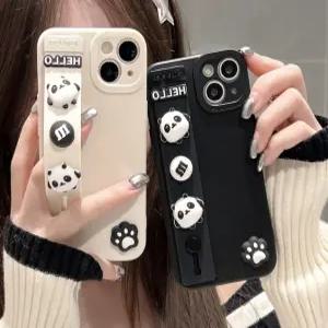 팬더 파츠 밴드 스트랩 갤럭시 S26 S25 엣지 S24 S23 플러스 울트라 케이스