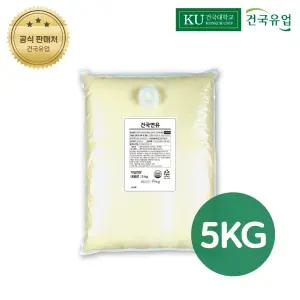 건국유업 대용량 연유 5kg 카페용 빙수용 가당