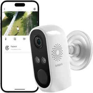 Anlapus 3MP 2K WiFi 카메라 실외 실내 WiFi6 및 2.4GHz 플러그인 카메라로 가정 컬러 나이트 비전 인간