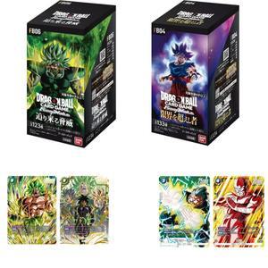 오리지널 반다이 드래곤 볼 FB06 시리즈 슈퍼 카드 게임 퓨전 월드 위협 TCG 컬렉션 박스