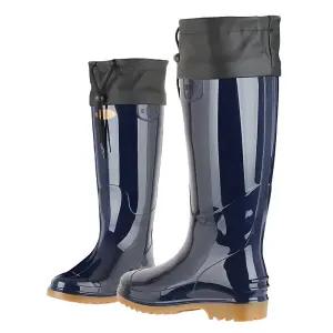 고압세차장 국내산 생고무창 44cm 조임끈 롱장화 어업 주방화 작업화 수산