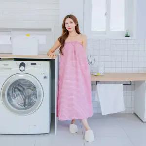 에스테틱 마사지가운 가슴 밴딩형 피부관리실 원피스 쫀쫀한 마사지샵 흘러내림방지 VWC022