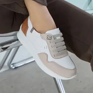 지쎄수제화 고트가죽 이쿤 플랫폼 스니커즈 5cm