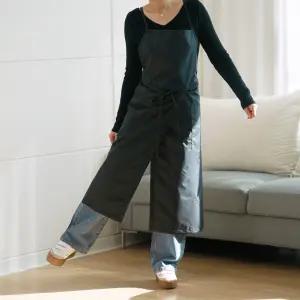 트임 롱 방수 앞치마 카페 미용실 네일샵 도예 공방 애견미용