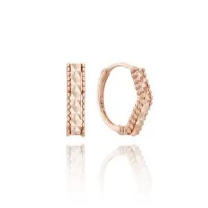 미니골드 14K,18K 앵글 컷팅 링귀걸이 MEM20791