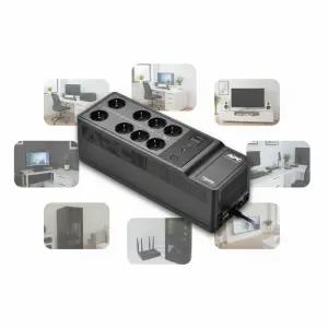 APC UPS 무정전 비상 전원 공급장치 400W 650VA USB C타입 충전기 멀티탭 콘센트 소형 가정용 컴퓨터 PC용