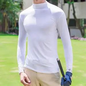 남성 CP84IL91 여름 골프 긴팔티 햇빛차단 반목 흰티 이너 코디