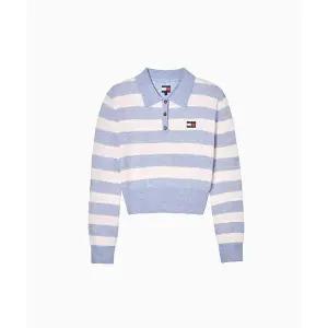 타미진스 TOMMY JEANS 플러피 폴로 스웨터 (T32G0KTO12TWT10EN) T32G0KTO12TWT10EN 156927