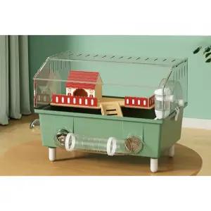 피그미다람쥐 사육장 포함 날다람쥐 은신처 이동식 케이지