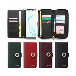 갤럭시노트10 (N971) 버핏 써클 지퍼 지갑 다이어리 케이스 후면카드수납