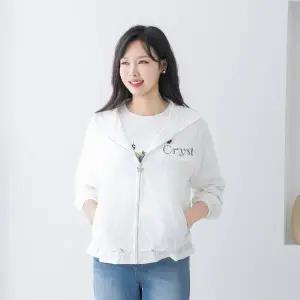 [마담4060]엄마옷 마담4060 큐빅바람막이 중년여성 데일리 점퍼 -RJP2603033-