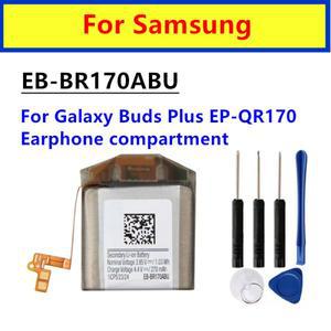 갤럭시 호환 버즈 플러스 EP-QR170 이어폰 칸막이 배터리 EB-BR170ABU 42mm 270mAh SM-R170 및  도구