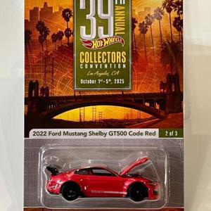 Hot Wheels Origina Carl 모델 1/64 2022 Rlc 포드 머스탱 쉘비 Gt500 한정판 수집용 창작 자동차 자동차