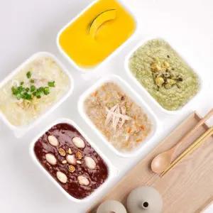 배달 사각 죽용기 일회용 포장용기 죽통 650ml 50개 일회용 사각죽용기 포장용기 품