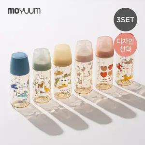 모윰 3세대 NEW PPSU 노꼭지 올인원 젖병 270ml 트리플팩 - 디자인선택 3월 28일 원데이 혜택 상품