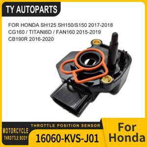 스로틀 위치 센서 세트 Tps혼다 호환 SH125 2017-2018 CB190 R 오토바이 바디용16060-KVS-J01