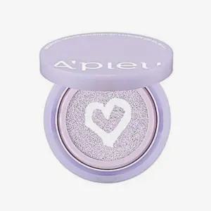 어퓨 워터락 톤업 촉촉 밀착 지속 보라 선쿠션 라벤더