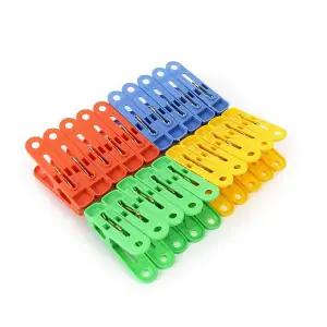 컬러 빨래집게 20P 집게 빨래집개 양말집게 1개