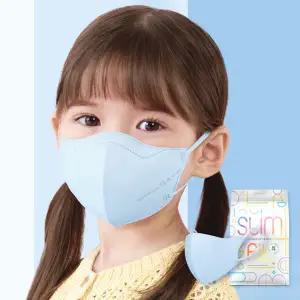 클라 라이트 KF94 키즈 슬림핏 새부리형 보건용 초소형 25매 시에라블루