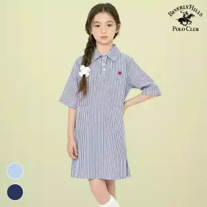 [폴로클럽] 시어서커원피스