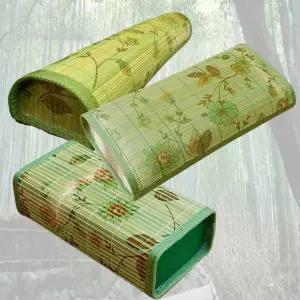 대나무베개 국산 옛날 건강 사각 반달 타원형 대나무 왕골 목침 경추 딱딱한 베개 배게 베게