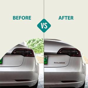 테슬라 모델 3 Y X S 차량용 3D 돌출 듀얼 모터 언더라이닝 레터링 엠블럼, 고성능 트렁크 배지 스티커