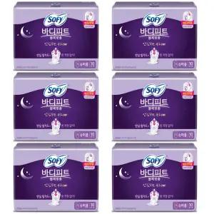 소피 쏘피 바디피트 생리대 10개x6 안심숙면 슈퍼롱 오버나이트 420 볼록맞춤 올리브영